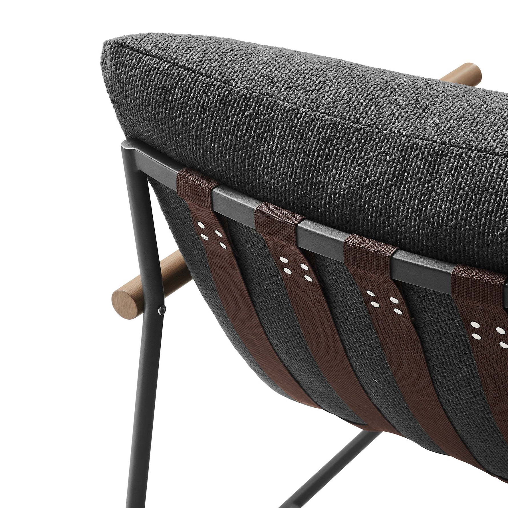 Raya Outdoor Patio Boucle Lounge Chair and Ottoman by Modway