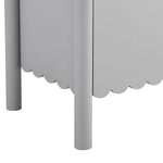 Emmeline 35" 2-Door Scalloped Sideboard Cabinet by Modway