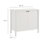 Emmeline 35" 2-Door Scalloped Sideboard Cabinet by Modway