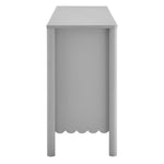 Emmeline 66" 4-Door Scalloped Sideboard Cabinet by Modway