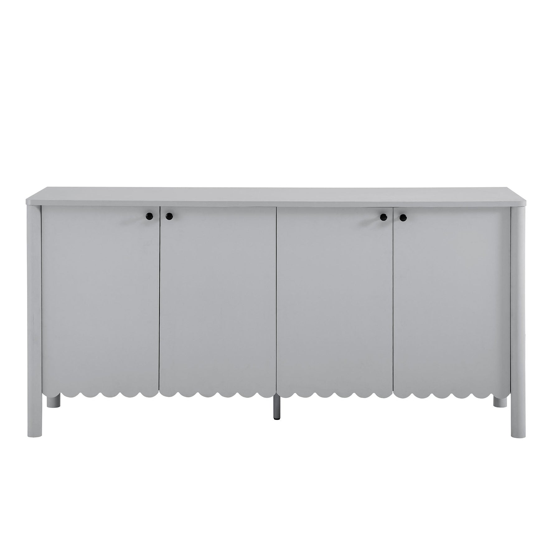 Emmeline 66" 4-Door Scalloped Sideboard Cabinet by Modway