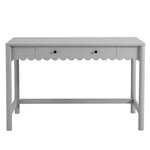 Emmeline 1-Drawer Scallop Writing Desk by Modway