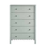Emmeline Scalloped 5-Drawer Chest by Modway