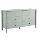 Emmeline Scalloped 6-Drawer Dresser by Modway
