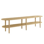 Torus Oval Wood TV Stand by Modway