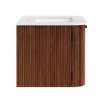 Zia 24" Wall-Mount Bathroom Vanity with Marble Sink by Modway