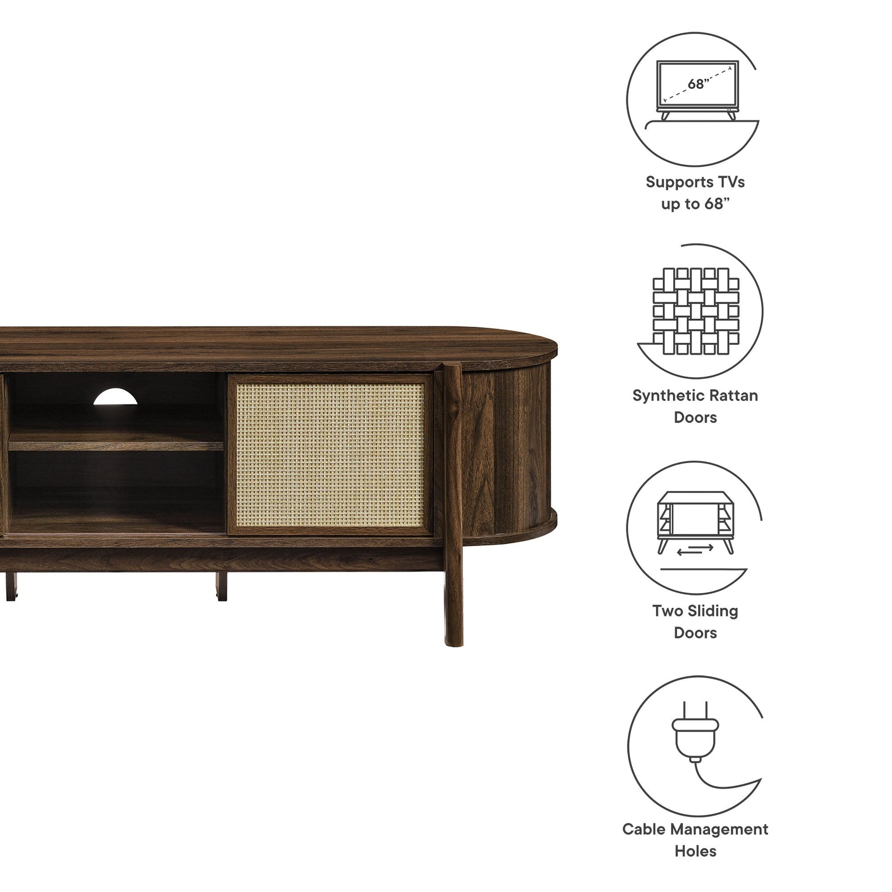 Reid 61" TV Stand by Modway