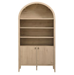 Nolan 74" Tall Wide Arched Storage Display Cabinet Bookshelf by Modway