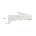 Waterflute 68" Fluted TV Stand by Modway