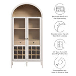 Nolan Arched Bar Cabinet by Modway
