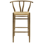 Amish Wood Bar Stool by Modway