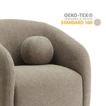Holland Swivel Chenille Fabric Armchair by Modway
