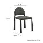 Hayley Upholstered Fabric Dining Side Chair by Modway