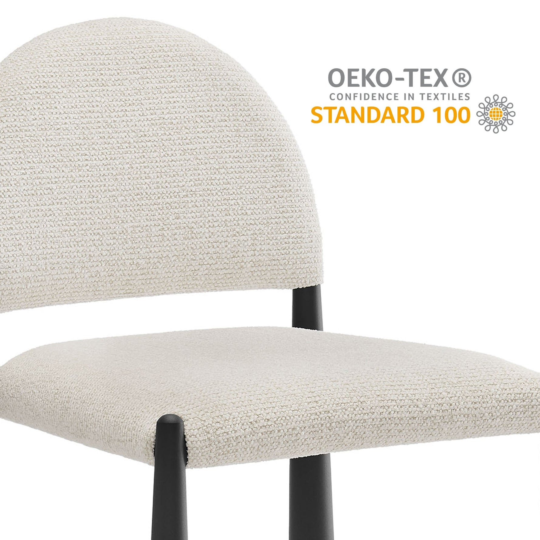 Hayley Upholstered Fabric Dining Side Chair by Modway