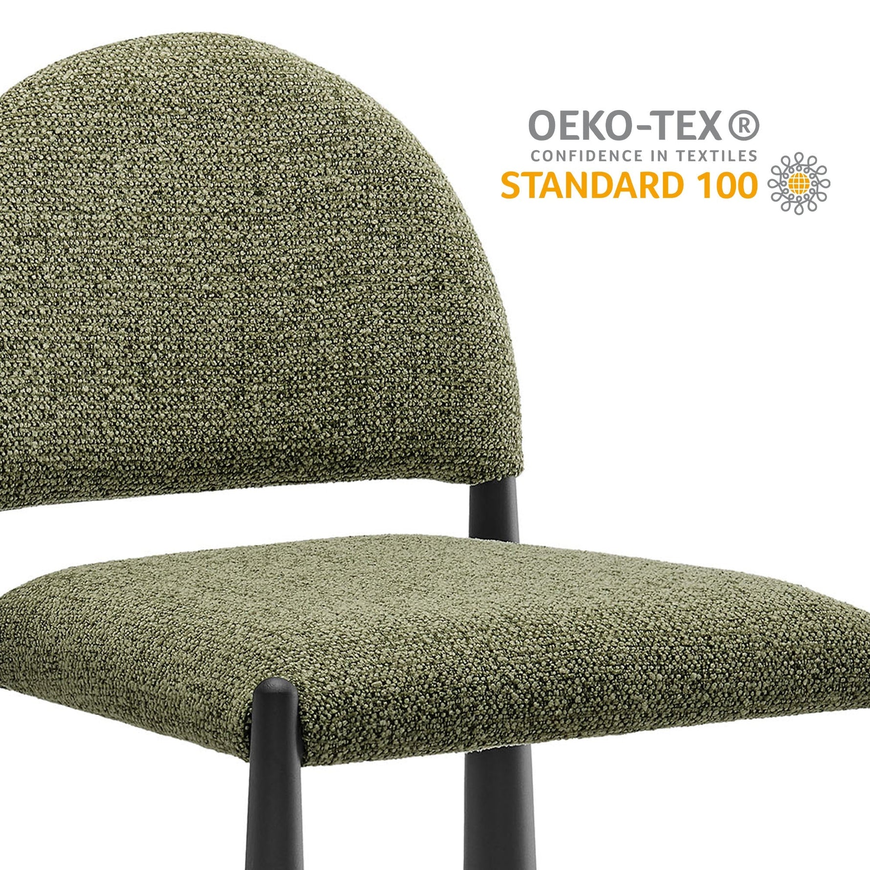 Hayley Upholstered Fabric Dining Side Chair by Modway