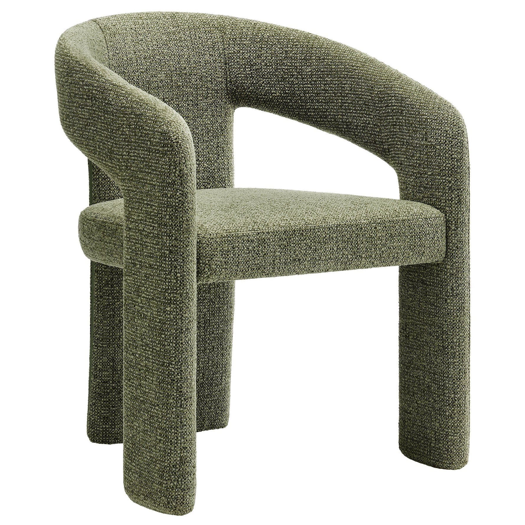 Oslo Barrel Fabric Upholstered Dining Accent Chair by Modway