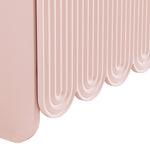 Dahlia Fluted and Scalloped Sideboard Storage Cabinet