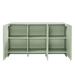 Dahlia Fluted and Scalloped Sideboard Storage Cabinet