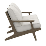 Saratoga Outdoor Patio Teak Wood Loveseat by Modway