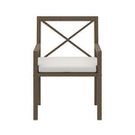 Northlake Outdoor Patio Teak Dining Armchair