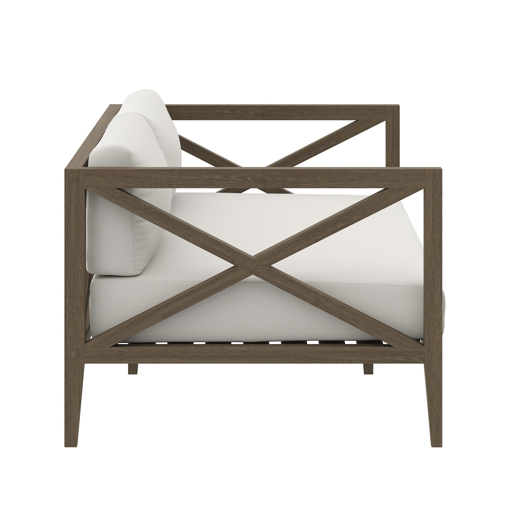 Northlake Outdoor Patio Teak Loveseat by Modway