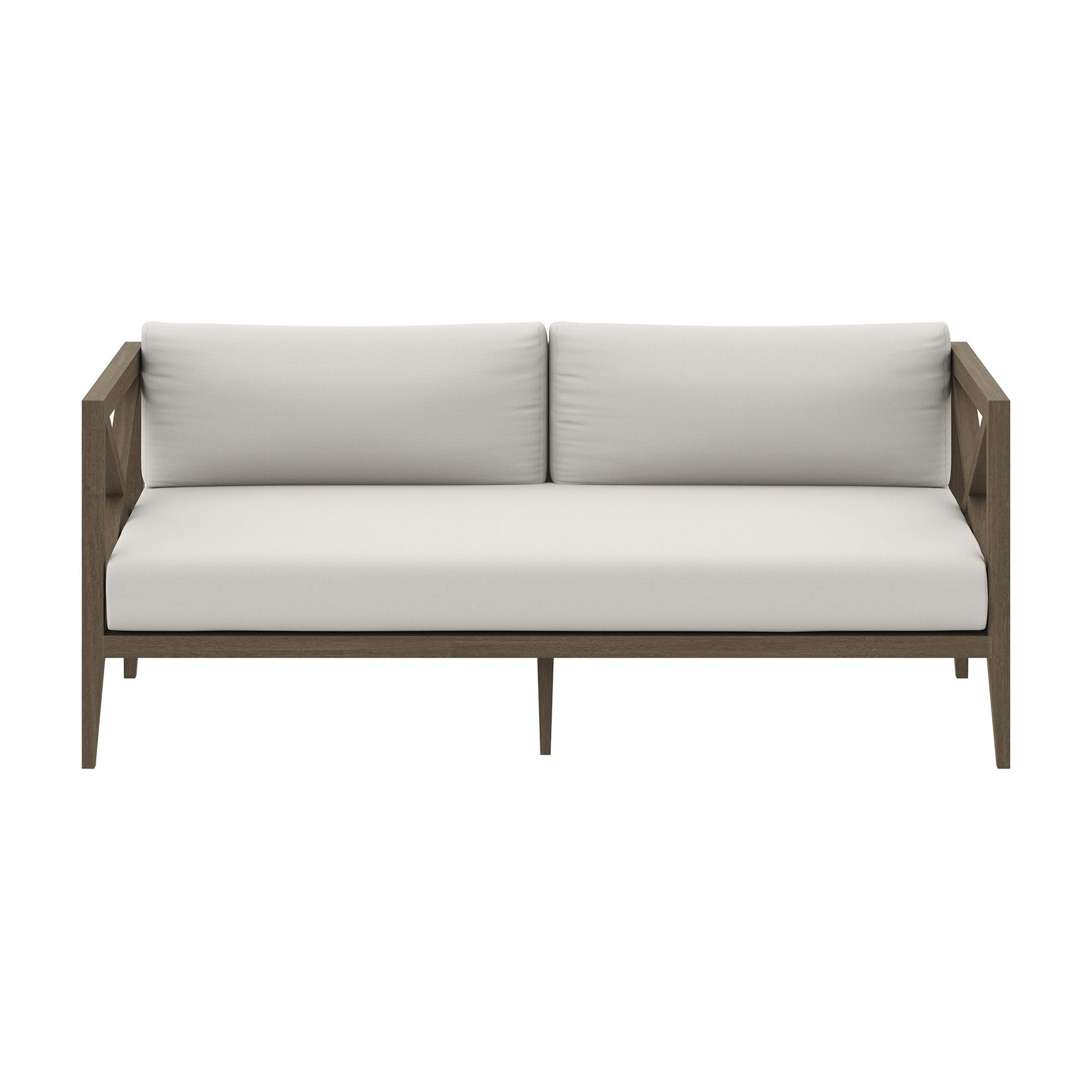 Northlake Outdoor Patio Teak Loveseat by Modway