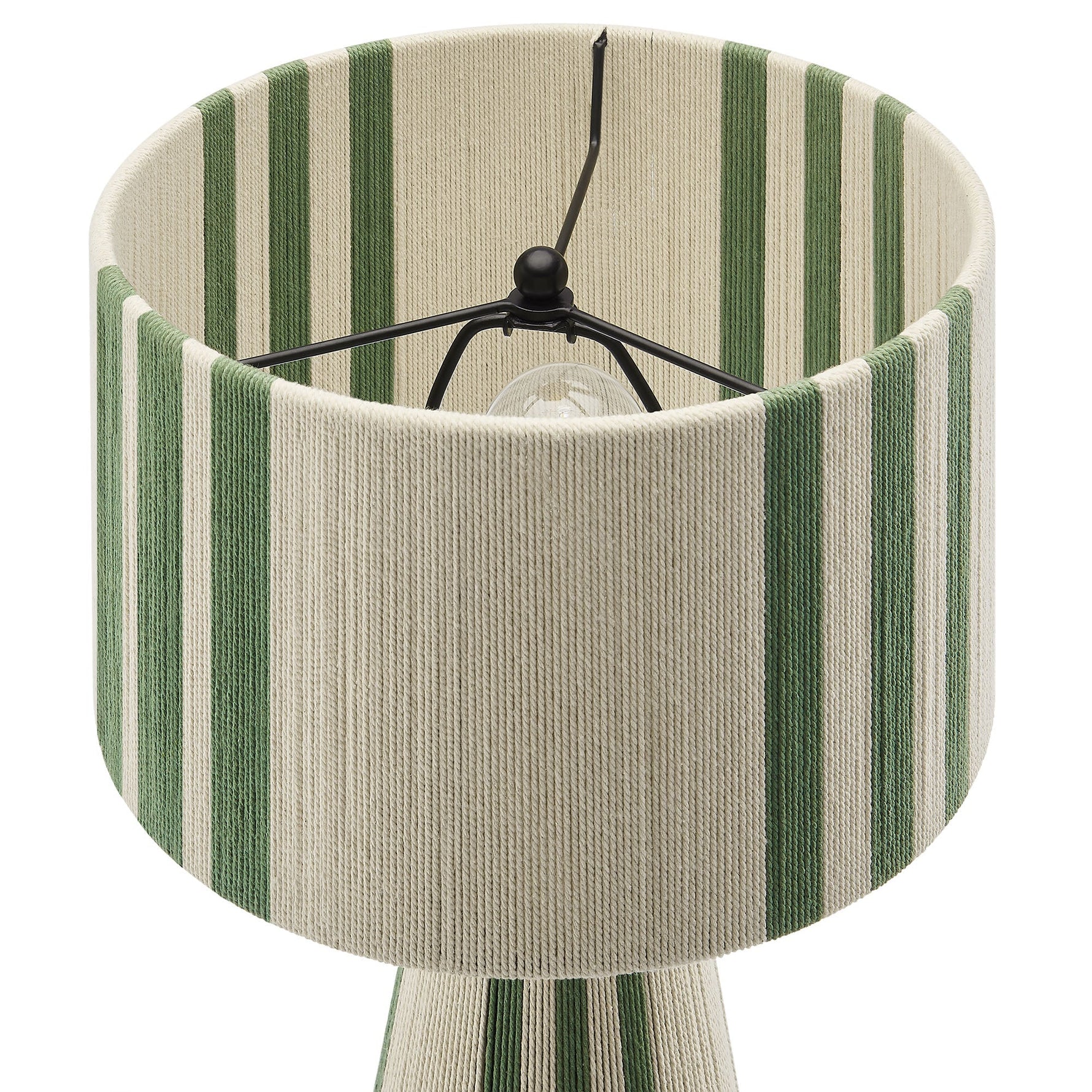 Gia Handwoven Cotton Thread Table Lamp by Modway