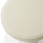 Lippa Vegan Leather Round Stool by Modway