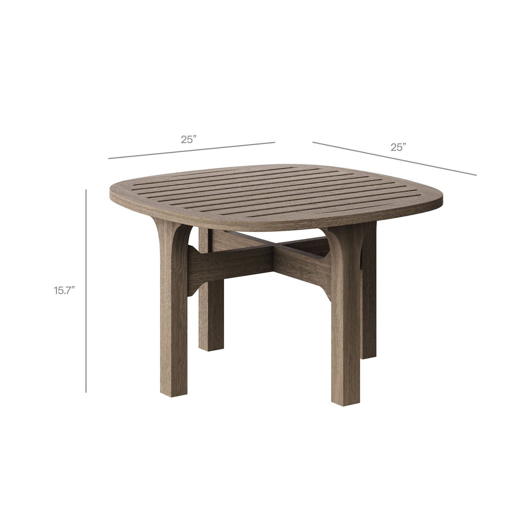 Saratoga Outdoor Patio Teak Wood 3-Piece Chaise Lounge Furniture Set