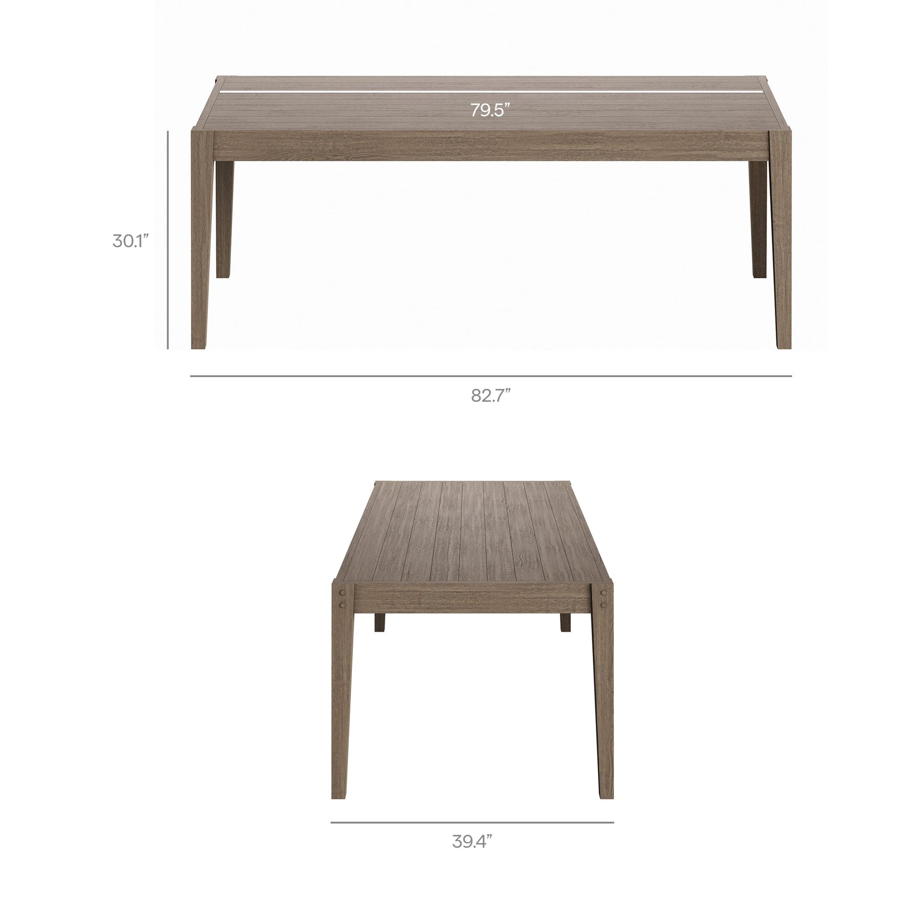 Northlake 9-Piece Outdoor Patio Teak Wood Dining Set by Modway