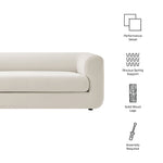 Leif 89" Performance Velvet Upholstered Sofa by Modway