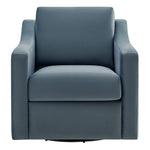 Liora Performance Velvet Swivel Armchair by Modway