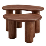 Hackney Mango Wood Nesting Coffee Table Set by Modway