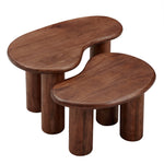 Hackney Mango Wood Nesting Coffee Table Set by Modway
