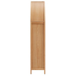 Calista 79" Tall Wide Rattan Arched Storage Cabinet by Modway