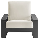 Lirienne Outdoor Patio Aluminum Faux Wood Armchairs Set of 2 by Modway