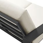 Lirienne Outdoor Patio Aluminum Loveseat by Modway