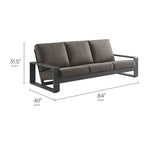 Lirienne 4-Piece Outdoor Patio Aluminum Furniture Set by Modway