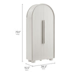 Bellamy Tall Arched Storage Cabinet by Modway