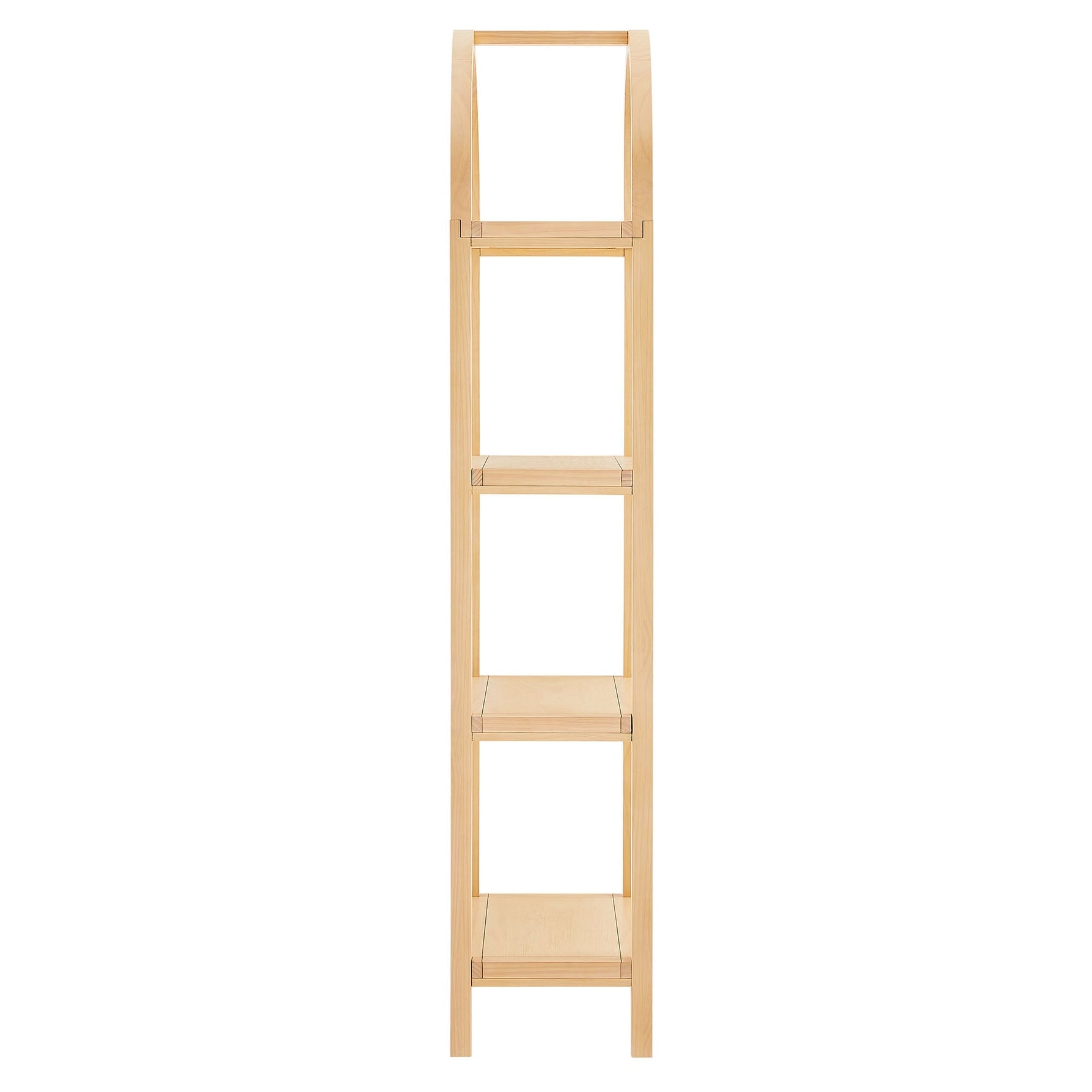 Vexley 72 Inch Tall Narrow Arched Bookshelf by Modway