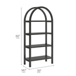 Vexley 60 Inch Arched Bookshelf by Modway