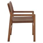 Sonora Leather Dining Chair by Modway