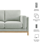 Roscoe 63 Inch Fabric Loveseat by Modway