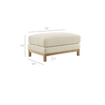 Roscoe Fabric Ottoman by Modway