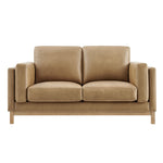 Roscoe 63 Inch Vegan Leather Loveseat by Modway