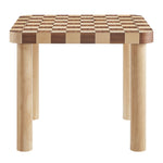 Oscar 36" Square Checkered Dining Table by Modway