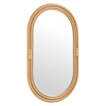 Corsica Oval Rattan Wall Mirror by Modway