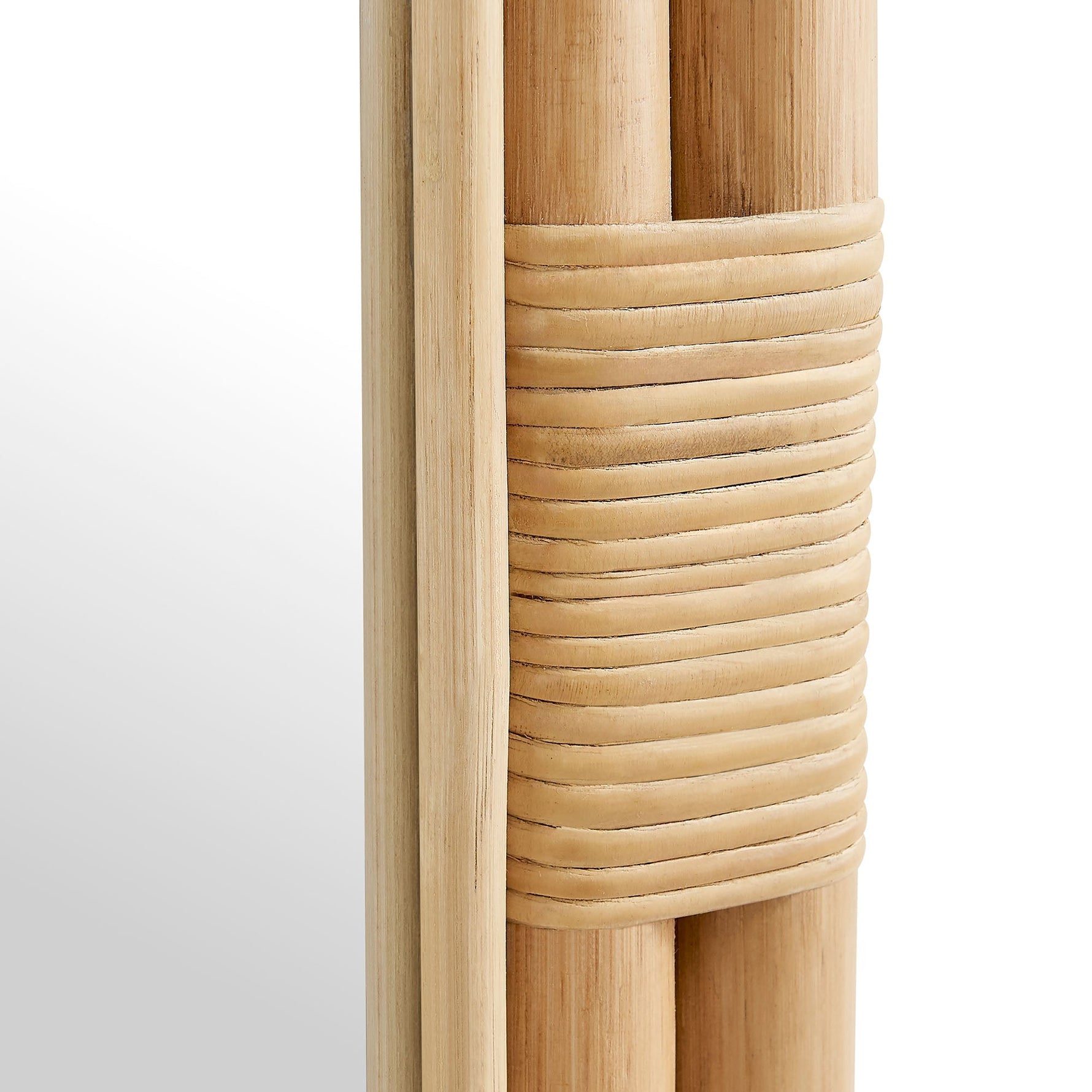 Corsica Oval Rattan Wall Mirror by Modway