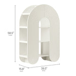 Daydream 58" Arched Bookshelf by Modway