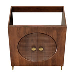 Vernon 30" Fluted Wood Vanity Cabinet Without Sink by Modway